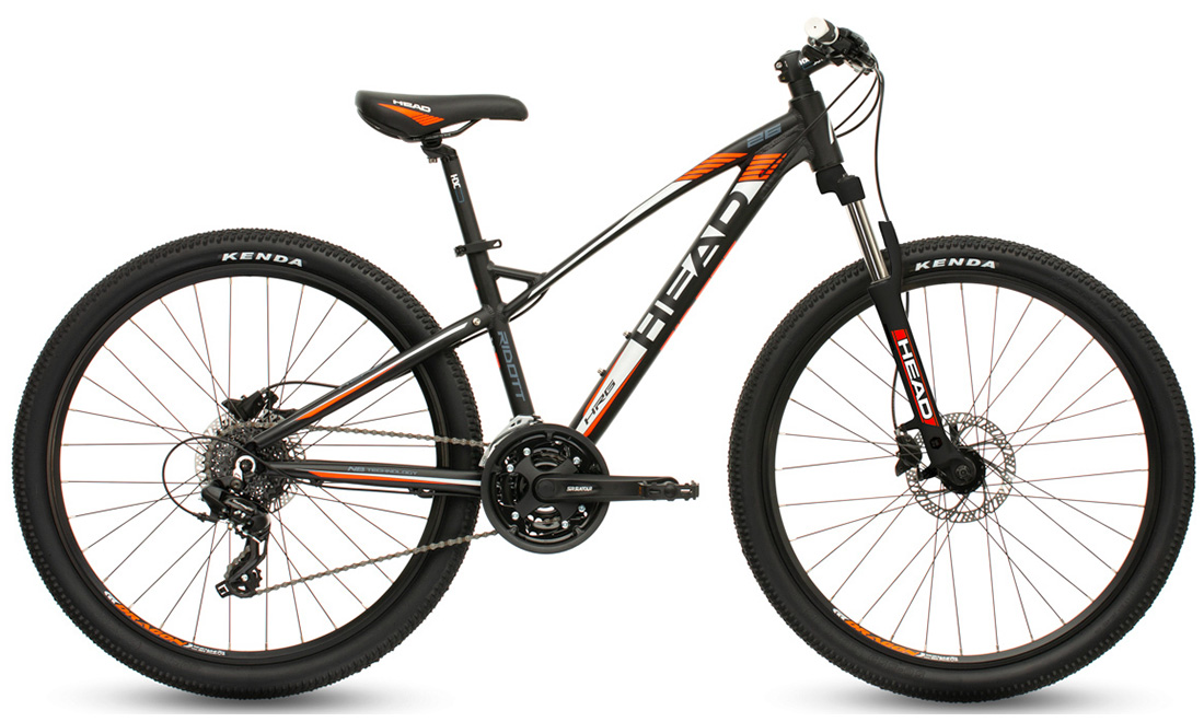 Велосипед Head Ridott III 26" (2020) 2020 Черно-оранжевый